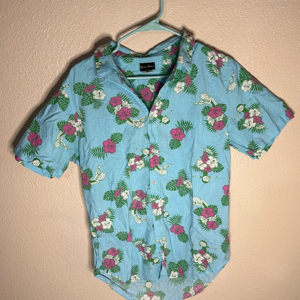 Rick and Morty Men’s Shirt Size M